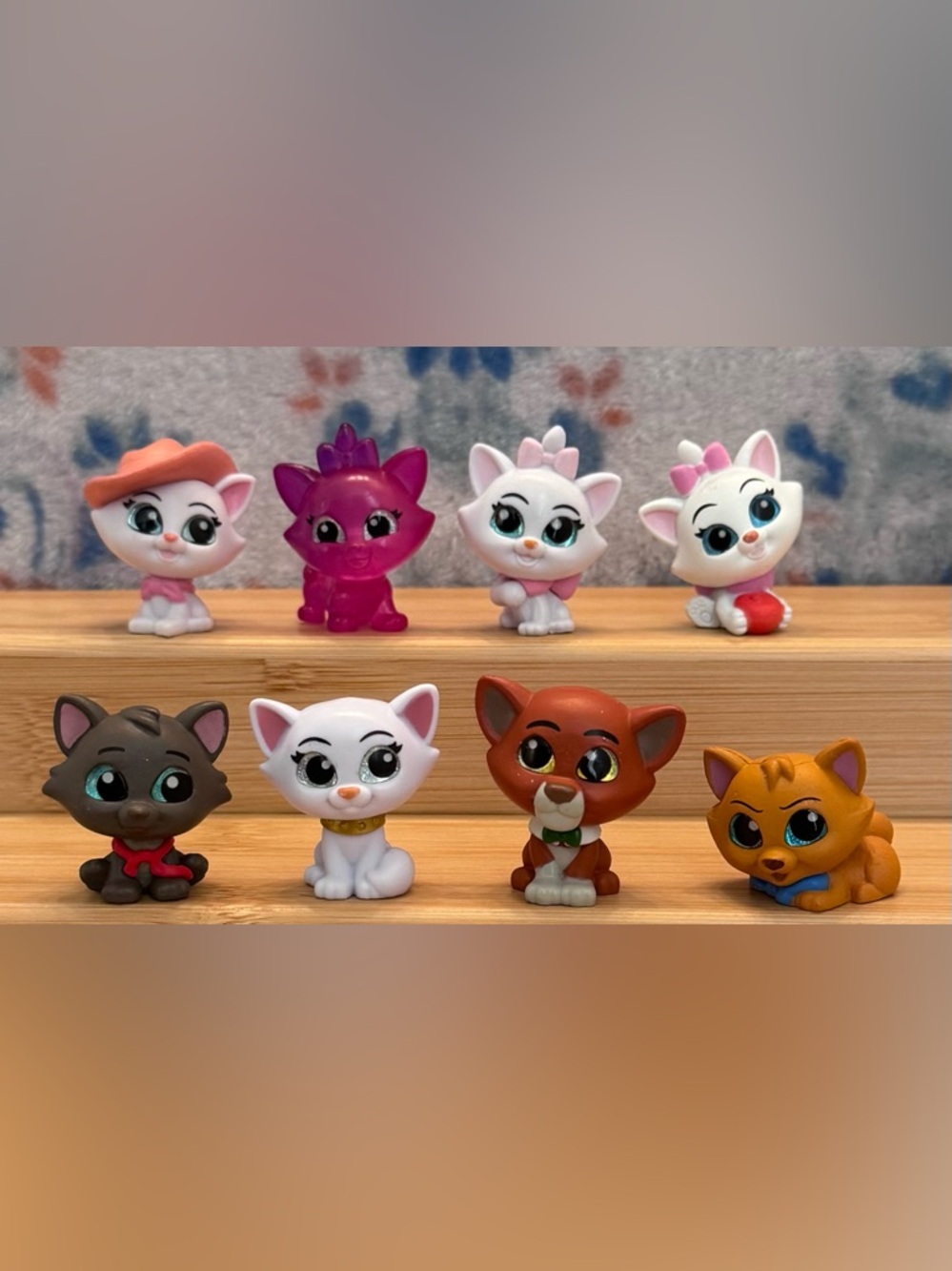 Disney Doorables ARISTOCATS LOT OF 7 LET’S GO MARIE ACADEMY MARIE